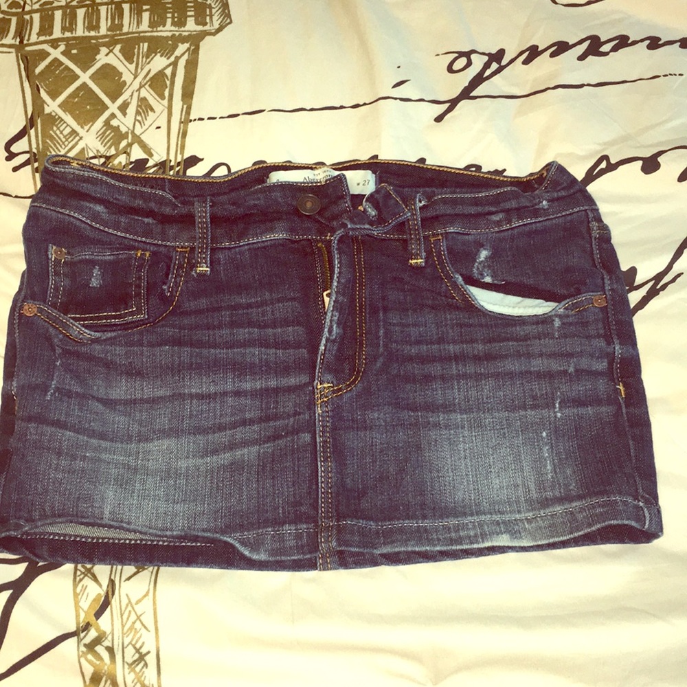 Abercrombie and Fitch Jean Skirt